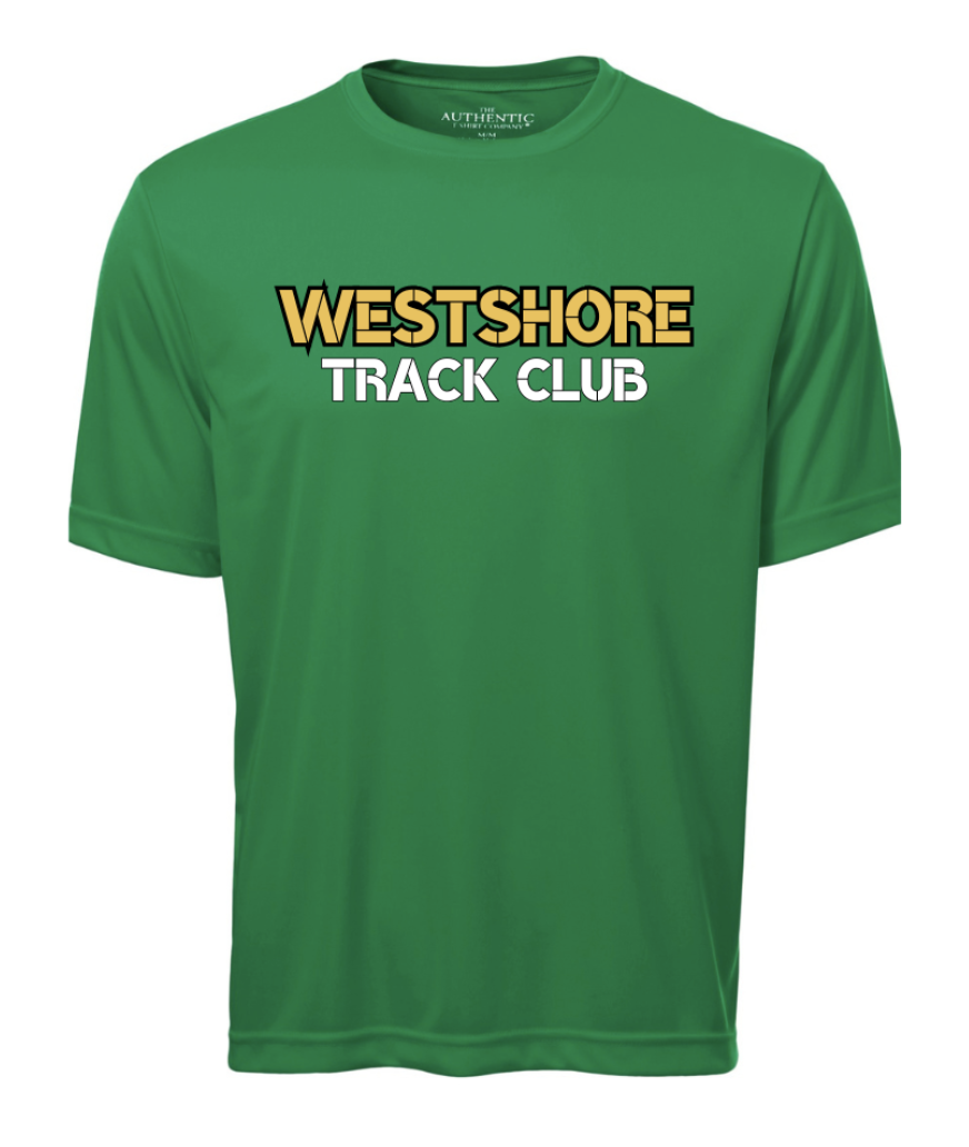 Westshore Track Club T-Shirt Size Chart